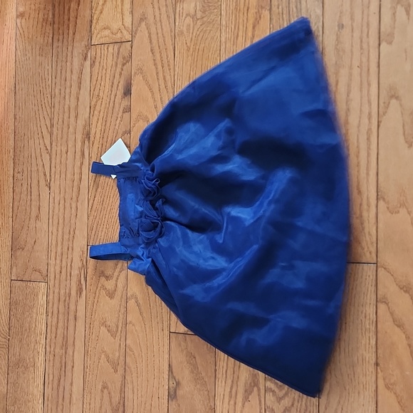 NWT Janie and Jack Blue Tulle Formal dress with diaper cover, 6 to 12 months - Picture 2 of 14